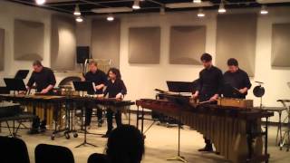 Bats Eat Bananas for Percussion Ensemble [upl. by Asare]