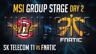 SKT vs FNC HIGHLIGHTS  MSI 2015 LoL Mid Season Invitational 2015  SK Telecom vs Fnatic [upl. by Ymmik]