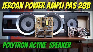 Kupas  Power Ampli Speaker Polytron PAS 28B Bongkar Part Aktif  AE REVIEW SINDIKAT ONLINE [upl. by Asikal958]