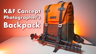 You should be using this Camera Bag in 2024  KampF Concept Camera Backpack [upl. by Riki346]