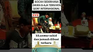 tanpisan sederhana tapi suara qori nya jos khanwar zaid terpakau shortvideo ceramah qori [upl. by Zelda]