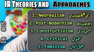 IR Theories and Approache Explained Part02  neorealism postmodernism feminism constructivism [upl. by Noiroc645]