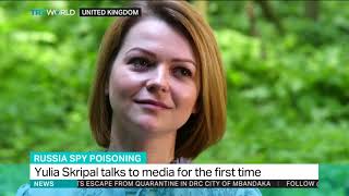 Yulia Skripal breaks her silence [upl. by Kotz]