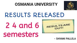 OSMANIA UNIVERSITY RESULTS ARE OUT  LINKS  2023  JUNEJULY  EXAM  shivanipallela [upl. by Assilanna]