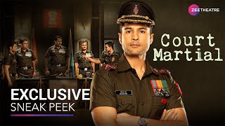 Exclusive Sneak Peek  Court Martial  Rajeev Khandelwal  Courtroom Drama  Zee Theatre [upl. by Gabie]