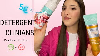 RECENSIONE DETERGENTI VISO CLINIANS❤ [upl. by Chaunce]