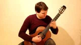 Patrik Kleemola plays Leo Brouwer´s Estudio 13 Estudios sencillos [upl. by Airbma959]