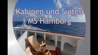 Kabinen MS Hamburg von Plantours Kreuzfahrten [upl. by Winola]