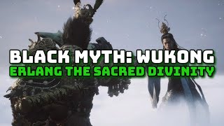 Erlang The Sacred Divinity Opening Boss  Black Myth Wukong [upl. by Fernanda]