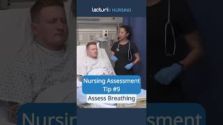 🌬️ How to Perform a Breathing Assessment NursingSkills BreathingCheck nlcex [upl. by Duile275]