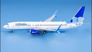 Geminijets Pobeda airlines 737800 1400 model [upl. by Nomis]