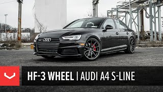 Vossen Hybrid Forged HF3 Wheel  B9 Audi A4 SLine [upl. by Aizahs]