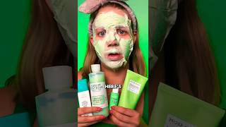 GREEN PREPPY SKINCARE CHALLENGE‼️💚 hard [upl. by Ezara]