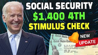 💰17th September 4th Stimulus Check Update News 1400 Social Security SSDI SSI 2024 More Money News [upl. by Ryley]