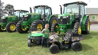 LITTLE BOY LOVES JOHN DEERE TRACTOR COMPANY [upl. by Selin]