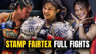 She’s A THREESPORT Megastar 🤯🤩 Every Stamp Fairtex Win [upl. by Enael376]