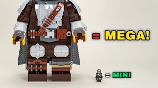 You can build this LEGO Mandalorian MEGA Figure [upl. by Iidnarb]