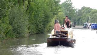 Sharpness narrowboat and arguing couple [upl. by Zindman]