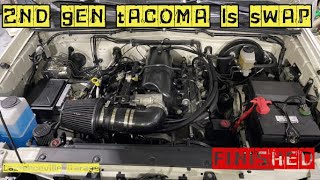 2nd Gen 2007 Toyota Tacoma 53 LS Swap Wiring harness and Swap DETAILS FINISHED You Can Do It Too [upl. by Arch]