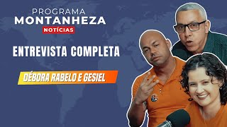 MONTANHEZA NOTÍCIAS  ENTREVISTA COM OS CANDIDATOS A PREFEITURA DE VAZANTE DÉBORA RABELO E GESIEL [upl. by Nottarts]