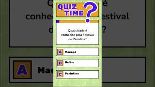 Qual cidade é conhecida pelo festival de Parintins [upl. by Atterg]