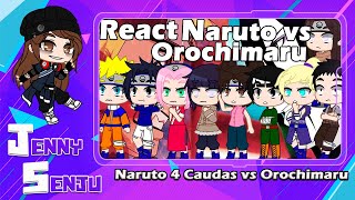 Genins de Konoha reagindo a Luta do Naruto vs Orochimaru [upl. by Noam439]