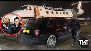 FLOYD MAYWEATHERS FRIEND GETS HIS ROLLS ROYCE CUSTOMISED [upl. by Treboh]