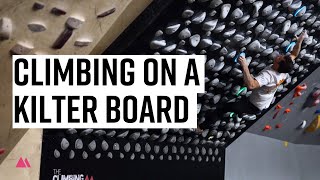 How to Climb On a Kilter Board with Pro Alex Waterhouse [upl. by Hunter]