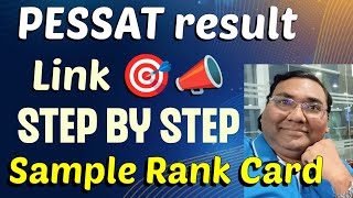 PESSAT result 2024 linkPessat exam 2024Pessat 2024Pessat counselling processPessat cut off 2024 [upl. by Aleirbag900]