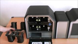 How to change the ribbon the new Fargo HDP5000 card printer [upl. by Crowell544]