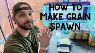 How To Make Grain Spawn boostedorganics [upl. by Celio]