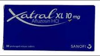 Uroxatral Alfuzosin used to improve urination in men with benign prostatic hyperplasia enlarged pro [upl. by Cart]