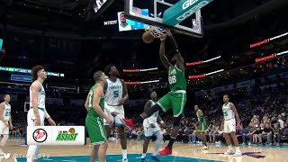 Neemias Queta Highlights vs Charlotte Hornets 12 pts 7 reb  2023 NBA Preseason [upl. by Nerval]