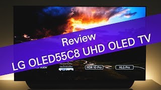 LG OLED55C8 C8 series UHD OLED TV review [upl. by Fullerton]