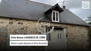 Vente Maison à BAGNOLES DE LORNE NORMANDIE 4 pièces  137000 € [upl. by Nahsar997]