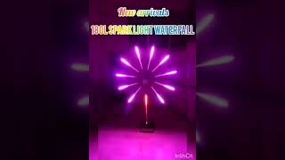 180L Spark Light Waterfall light decoration decor diy viralshorts [upl. by Boar]