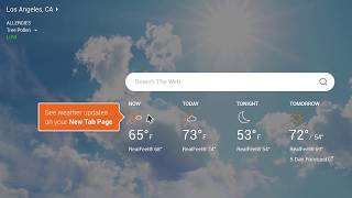 Weather Forecast powered by Accuweather [upl. by Ahsitra532]