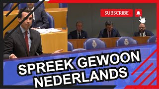 HOU OP MET ENGELS en OEKRAINS TE SPREKENspreek gewoon Nederlands Toen Baudet er wat van zei [upl. by Ennoira648]