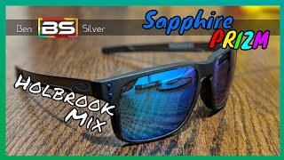 Oakley Holbrook Mix  Sapphire Prizm Polarized [upl. by Toolis]