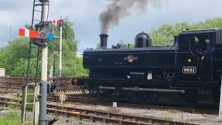 9681 Leaves Lydney Station [upl. by Arondell]