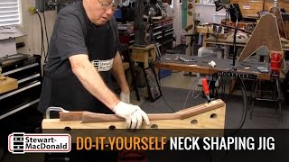 Dan Erlewine’s doityourself neck shaping jig [upl. by Konstance]