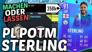 FIFA 22 STERLING POTM SBC🤯 Lohnt sich diese Karte🧐 Machen oder Lassen [upl. by Ettegirb]