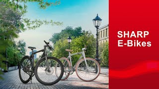 Sharp eBikes  Hybrid electric bike  BKRS08 [upl. by Ezara]