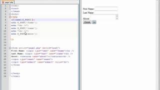 PHP Lesson 28  Working with the ISSET Function [upl. by Hayyim]