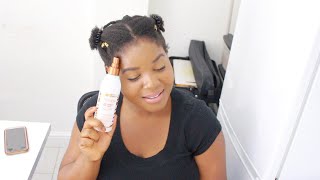 Mizani 25 Miracle Milk Leave In conditioner review [upl. by Maxy945]