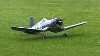 Top Flite F4U Corsair 60 ARF Review Part 1  Intro and Flight [upl. by Nillok580]