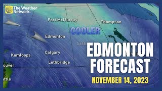 100 Days Before Edmontons Average Temperature Cracks the Freezing Mark [upl. by Denman]