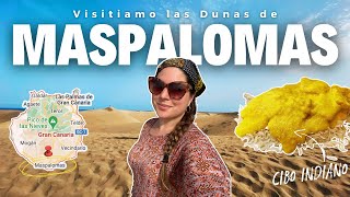 Visitiamo il deserto di Gran Canaria Le Dune di Maspalomas 🐪 [upl. by Asha518]