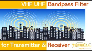 Standard BPF For VHF UHF Transmitter amp Receiver [upl. by Salchunas]