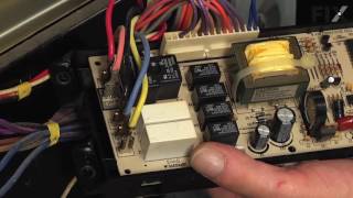 Frigidaire Range Repair – How to replace the Electronic Control Board [upl. by Leugim394]